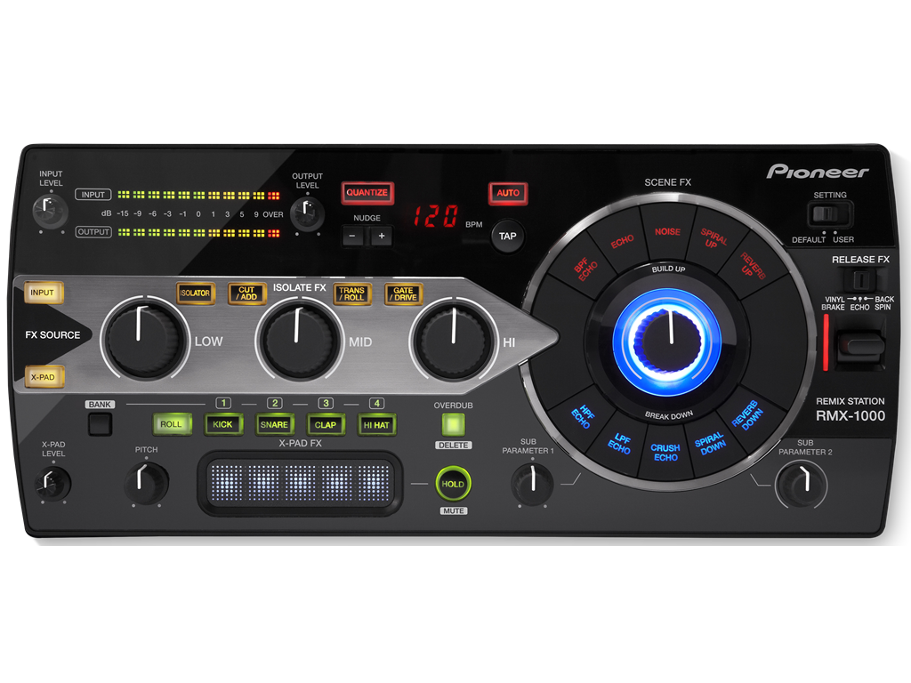 Pioneer RMX-1000 DJ effects unit rental in Marrakech